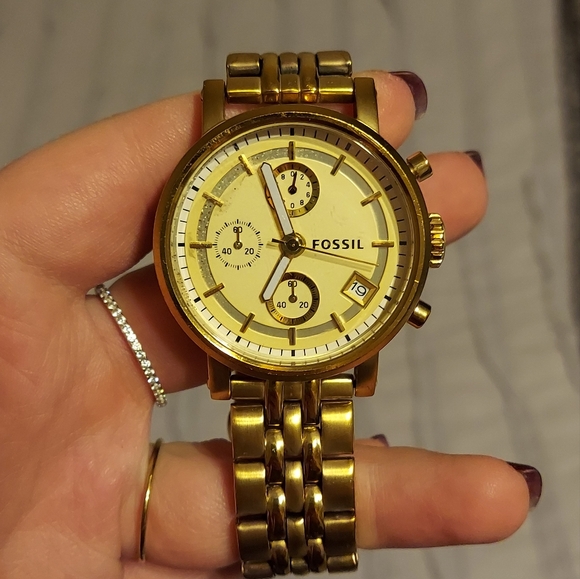 FOSSIL Women\'s Gold Watch
